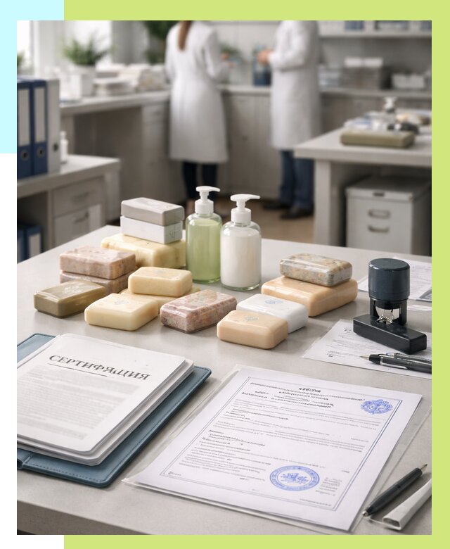 Сертификация мыла и сертификат на мыло в Солнечногорске от 12490 | Алешин-Слн