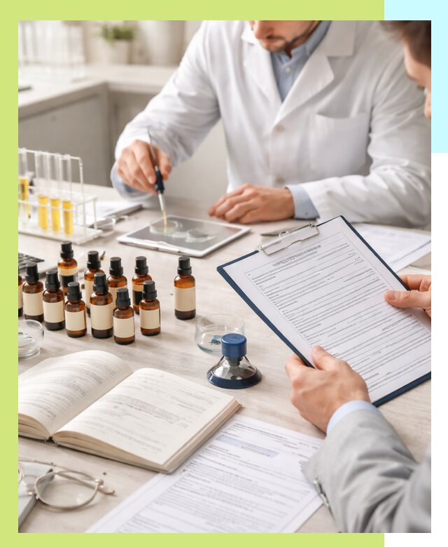 Сертификация эфирных масел и документация качества в Солнечногорске