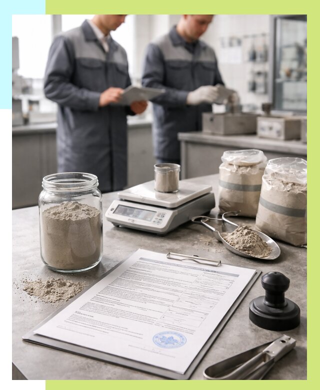 Сертификация цемента в Солнечногорске от 20816 р. | Алешин-Слн