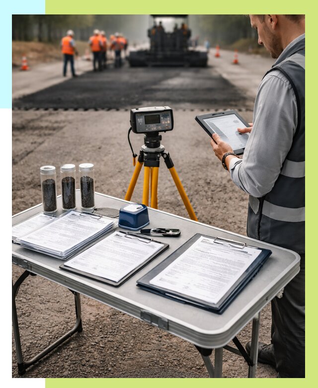 Сертификация асфальта в Солнечногорске от 26020 р. | Алешин-Слн