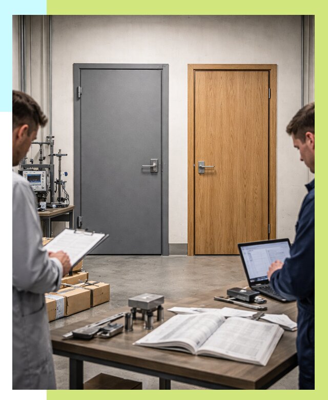 Сертификация дверей в Солнечногорске от 8326 р. под ключ | Алешин-Слн