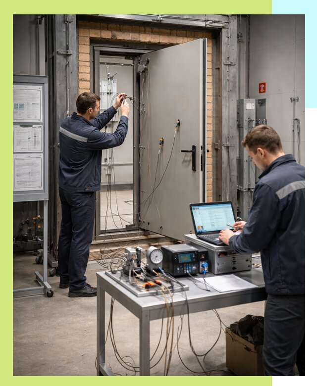 Сертификация противопожарных дверей в Солнечногорске по ГОСТ и ТР