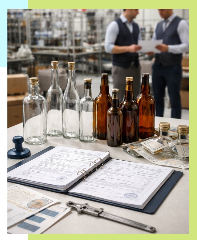 Сертификация стеклянных бутылок в Солнечногорске от 26020 р. | Алешин-Слн
