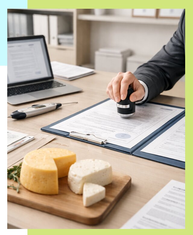 Сертификация сыров в Солнечногорске от 15612 р | Сертификат на сыр Алешин-Слн