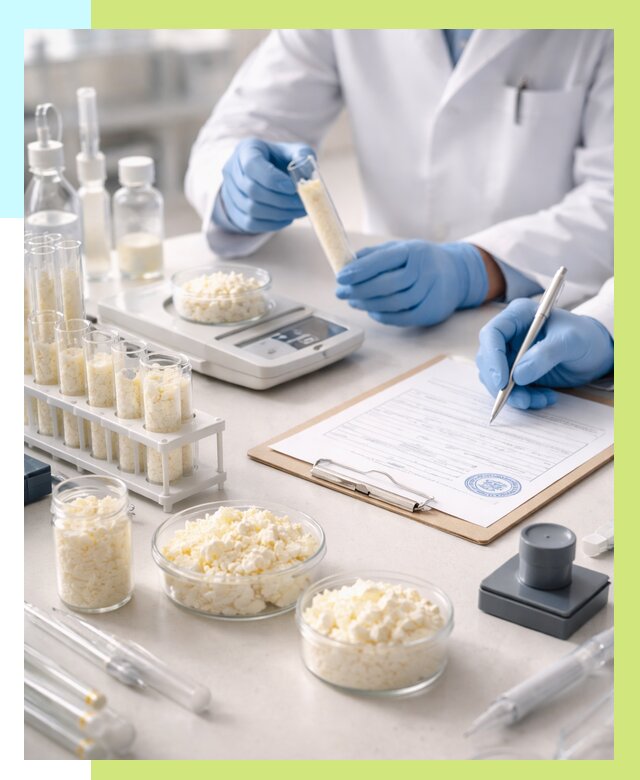 Сертификация творога в Солнечногорске от 12490 р. под ключ | Алешин-Слн