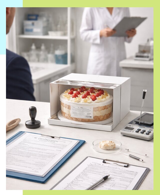 Сертификация тортов в Солнечногорске от 9367 р. заказать | Алешин-Слн