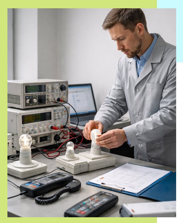 Сертификация ламп и светильников в Солнечногорске по нормативам