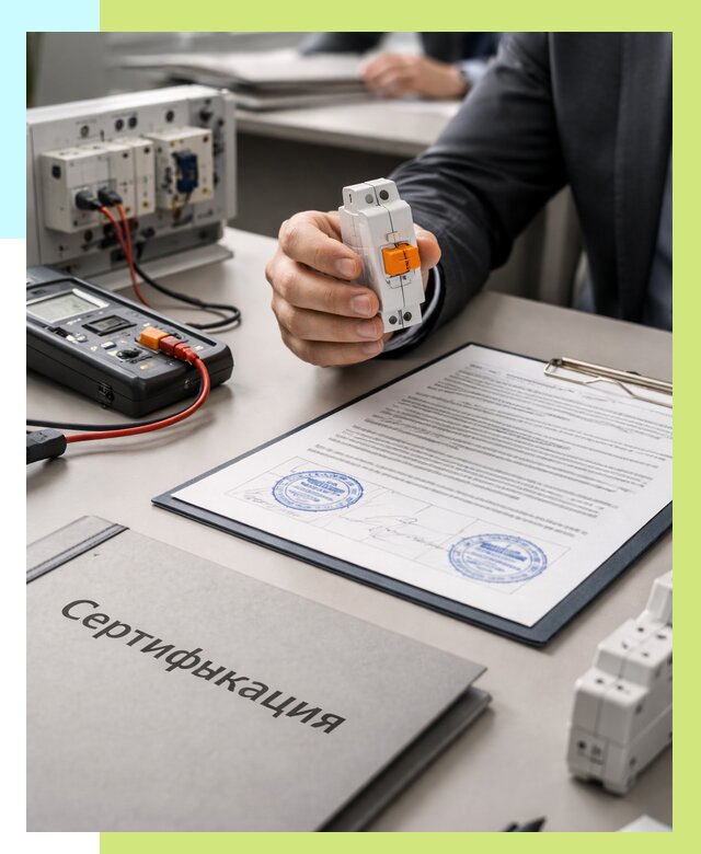 Сертификация выключателей под ключ в Солнечногорске от 15612 р. | Алешин-Слн