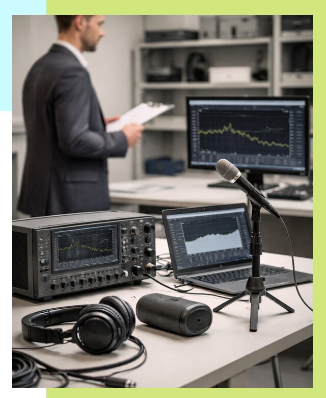 Сертификация аудиотехники в Солнечногорске от 15612 р., Алешин-Слн