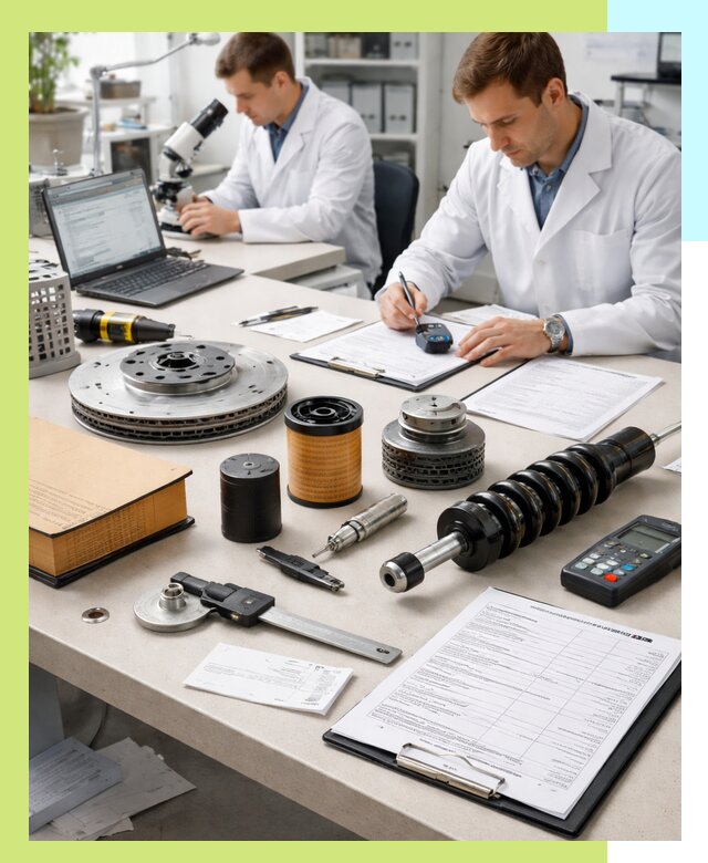 Сертификация автозапчастей и комплектующих в Солнечногорске по ГОСТ