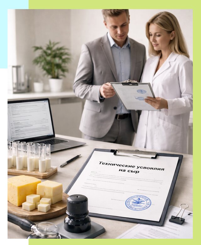 ТУ на сыры в Солнечногорске срочно от 12490 р. — оформление | Алешин-Слн