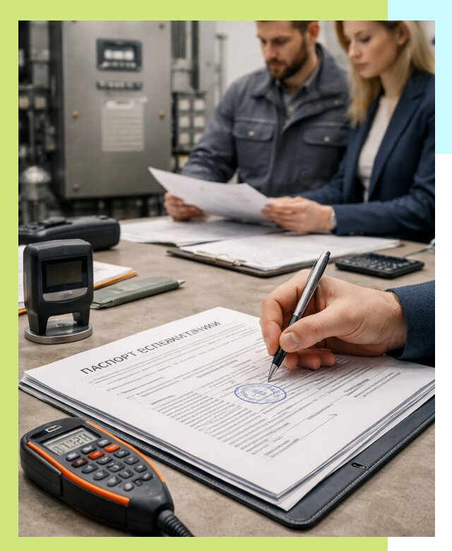 Оформление паспорта эксплуатации оборудования в Солнечногорске