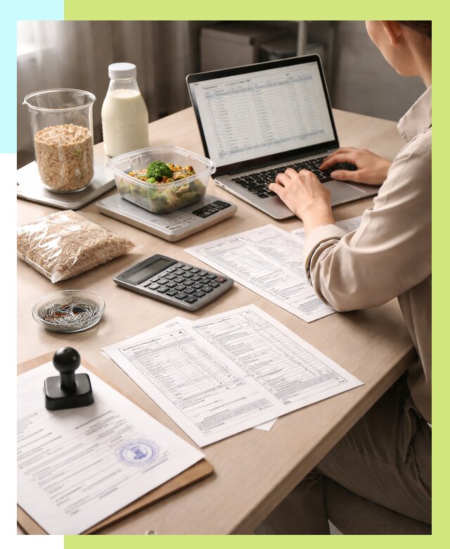 Просчет БЖУ для маркировки в Солнечногорске от 1561 р. | Алешин-Слн