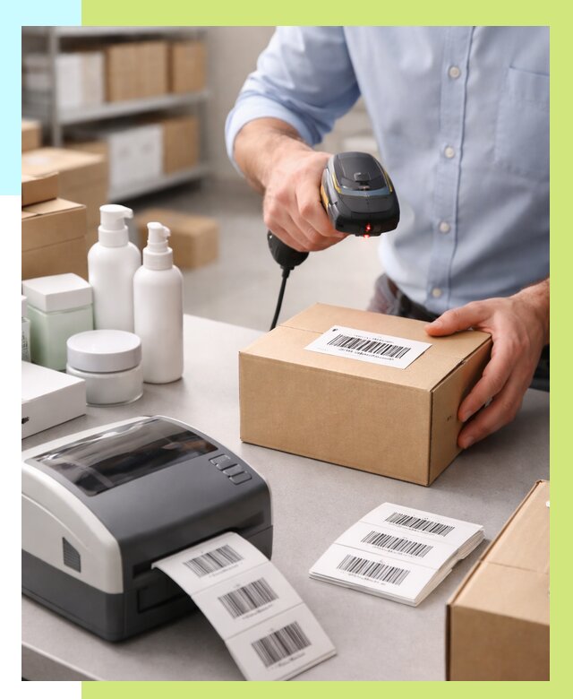 Штрихкодирование продукции в Солнечногорске от 4684 р. | Алешин-Слн