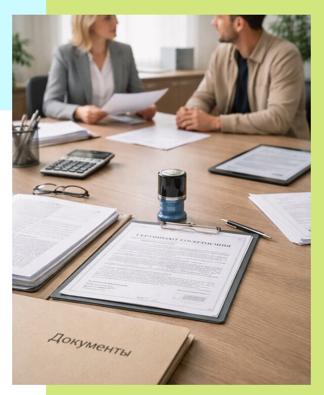 Сертификат соответствия на продукцию в Солнечногорске от 15612 р.|Алешин-Слн