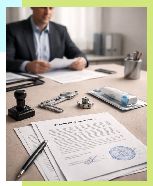 Экспертное заключение на продукцию в Солнечногорске от 8847 р. | Алешин-Слн