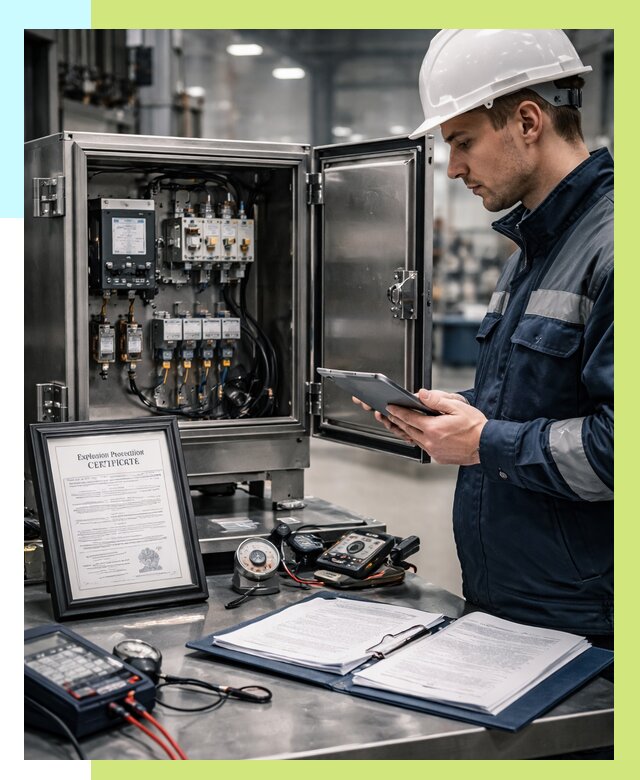 Сертификат взрывозащиты в Солнечногорске от 46836 р. | Алешин-Слн