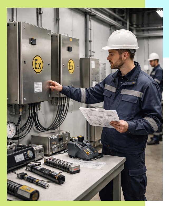 Сертификат взрывозащиты промышленного оборудования в Солнечногорске