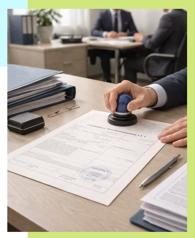 Сертификат происхождения СТ 1 в Солнечногорске от 4684 р. | Алешин-Слн