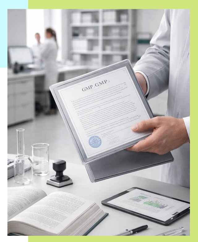 Сертификат GMP в Солнечногорске под ключ от 88468 р. | Алешин-Слн