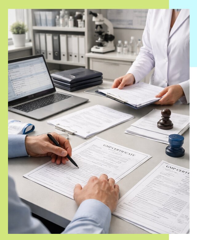 Оформление сертификата GMP в Солнечногорске для фармпроизводства