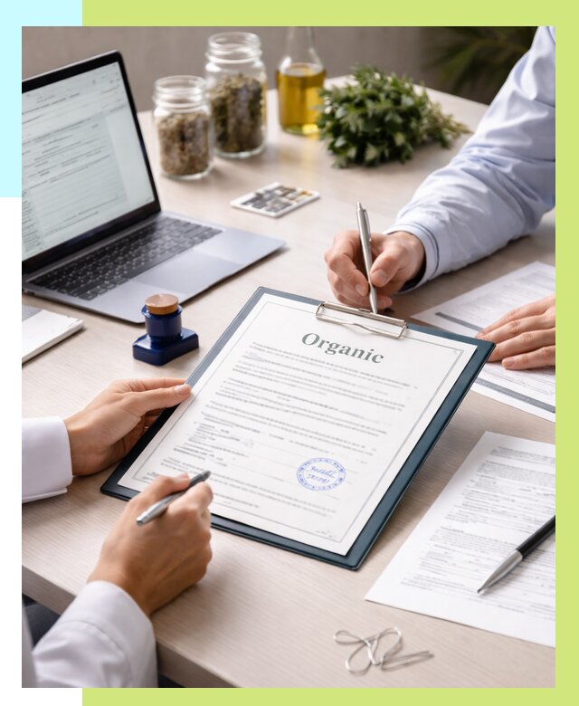 Оформление сертификат органик в Солнечногорске от 31224 р. | Алешин-Слн