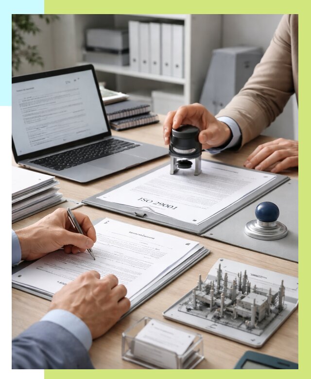 Сертификат ISO 29001 в Солнечногорске под ключ от 78060 р. | Алешин-Слн