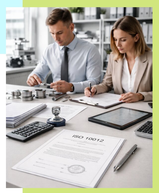 Сертификат ISO 10012 в Солнечногорске от 26020 р. — Алешин-Слн