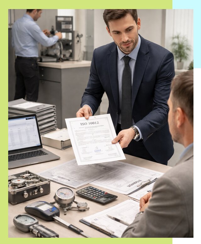Выдача сертификата ISO 10012 по требованиям метрологии в Солнечногорске