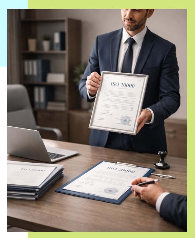 Сертификат ISO 20000 в Солнечногорске под ключ от 124896 р., Алешин-Слн