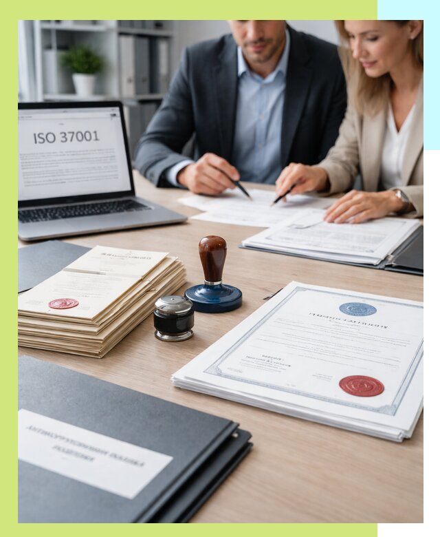 Получение сертификата ISO 37001 по системе борьбы с коррупцией в Солнечногорске