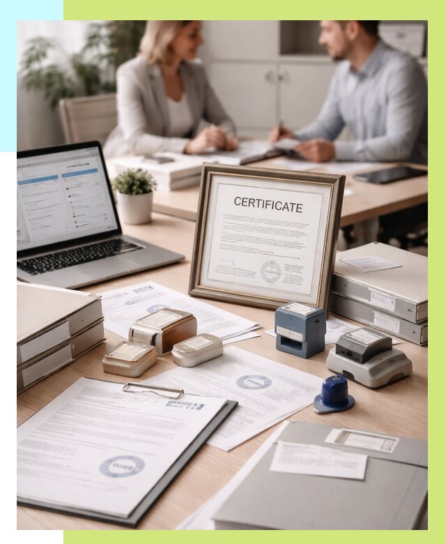 Сертификация компании в Солнечногорске от 46836 р. | Алешин-Слн — заказ